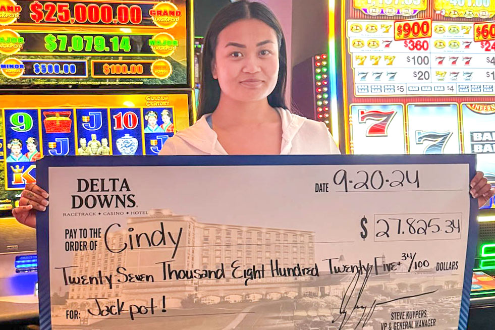Jackpot Winner Cindy $27,825