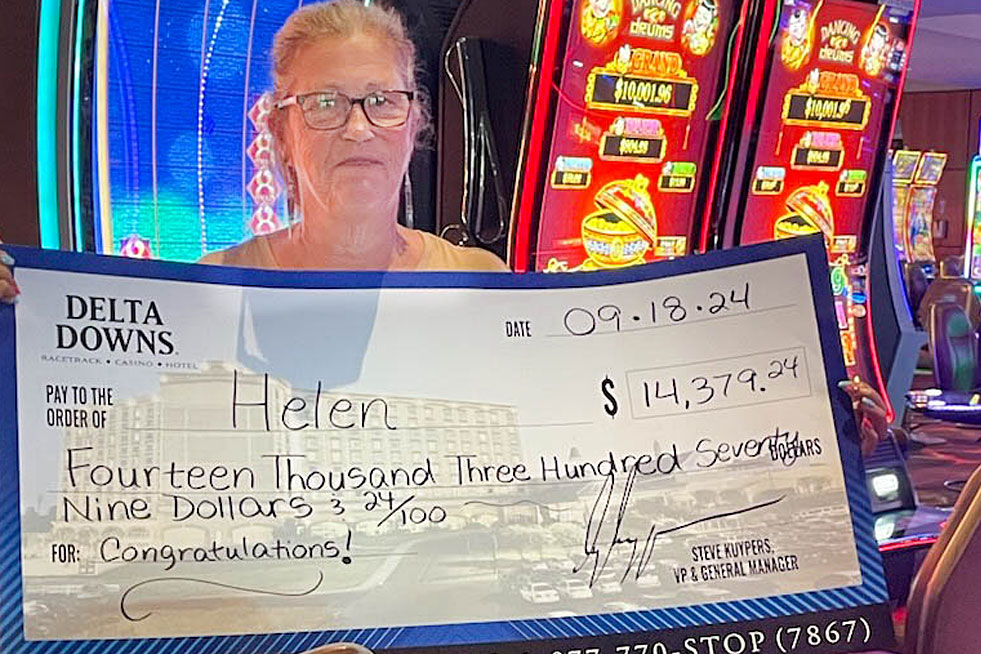 Jackpot Winner Helen $14,379