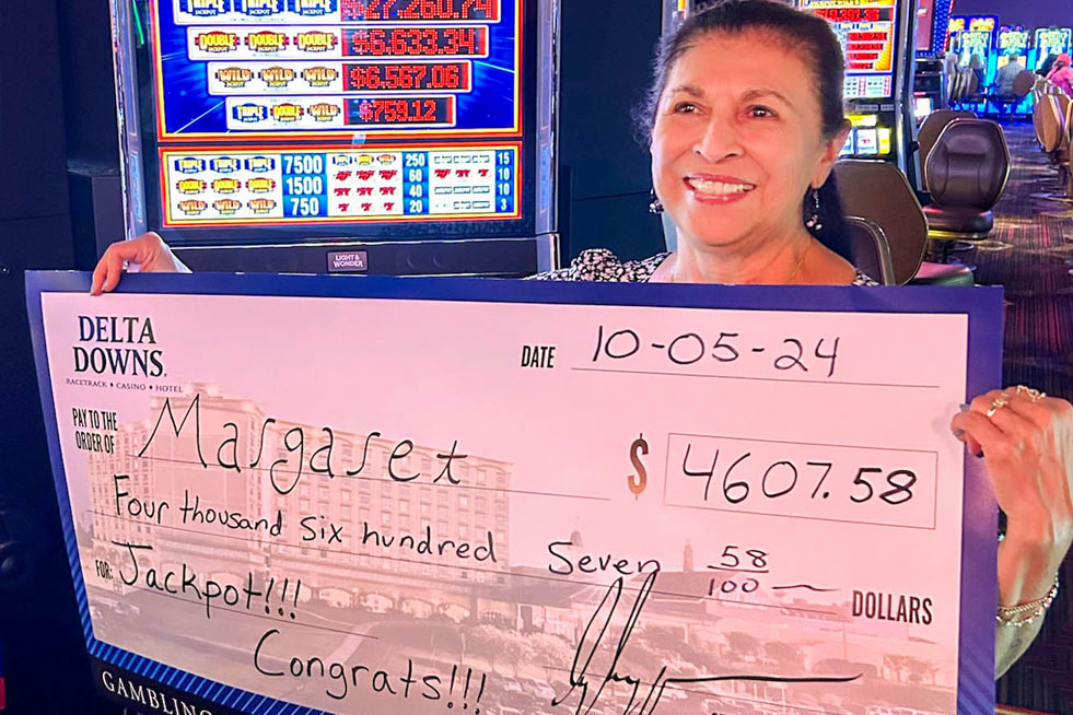 Jackpot Winner Margaret $4607