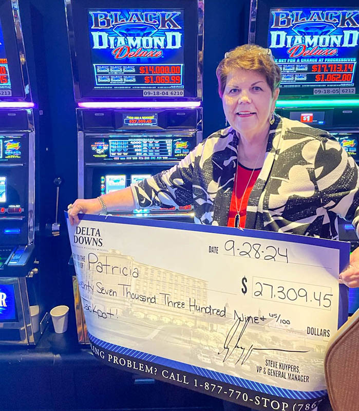 Jackpot Winner Patricia $27,309Jackpot Winner