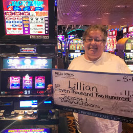 Lillian - Winner at Delta Downs