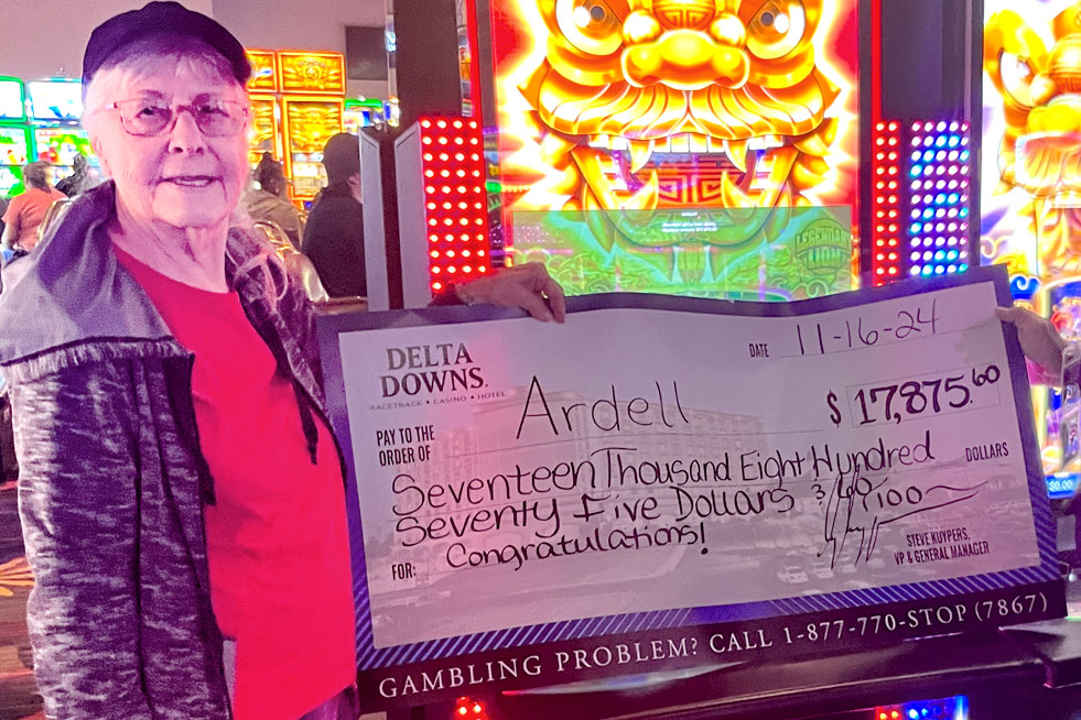 Winner Ardell S. %17,875