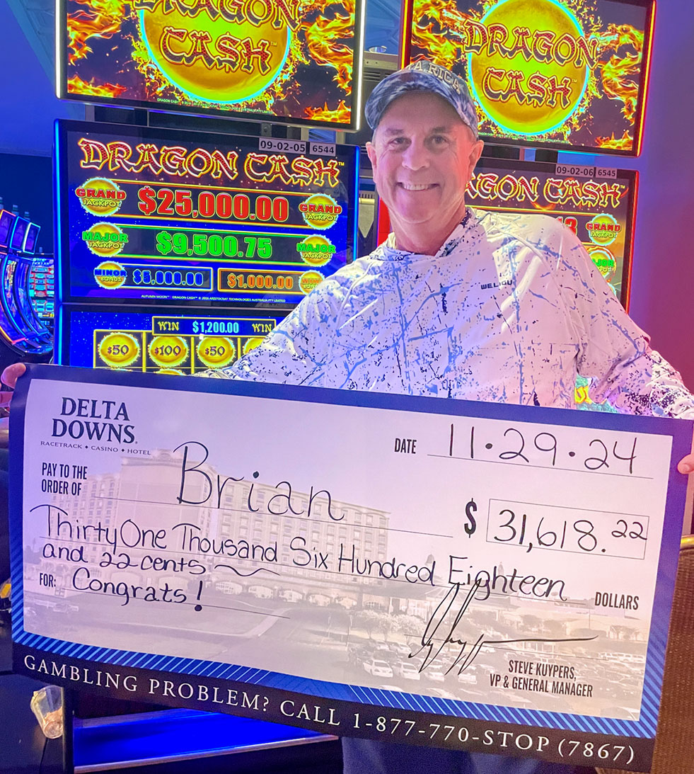 Winner Brian H. $31,618