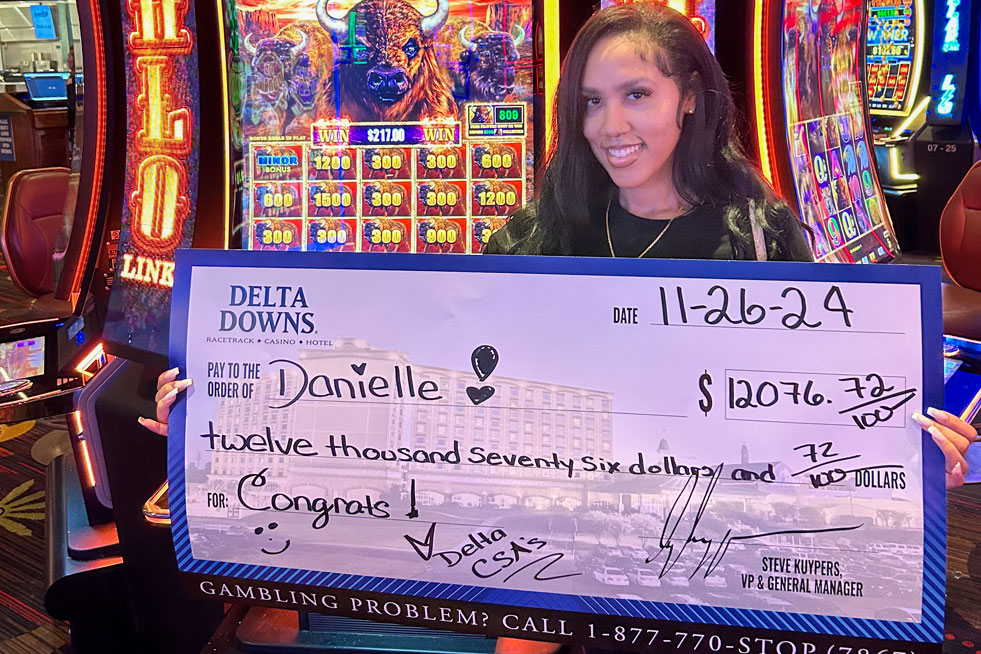 Winner Danielle V. $12,076