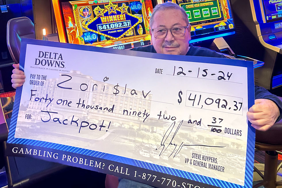 Winner Zorislav C. $41,092