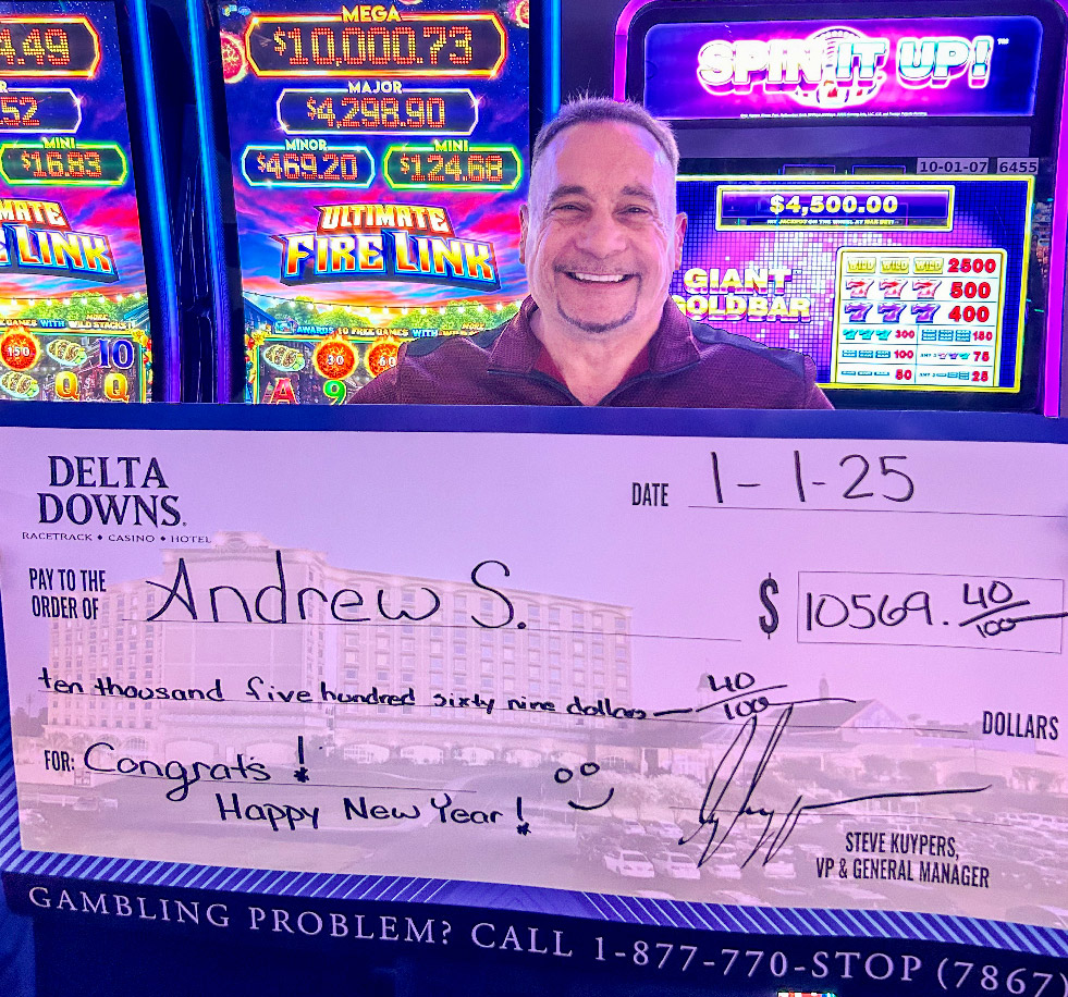 Winner Andrew S. $10,569