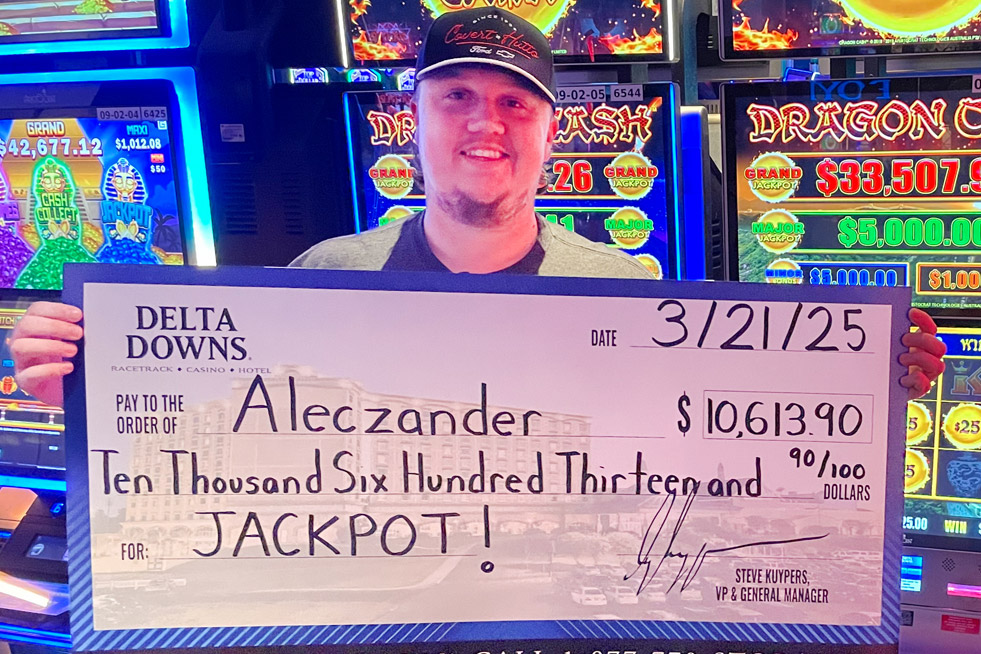 Jackpot Winner Aleczander S.
