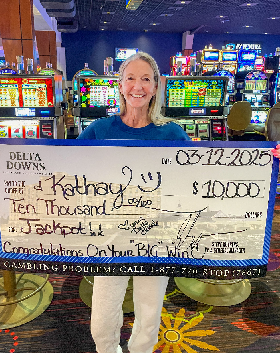 Jackpot Winner Kathay W.