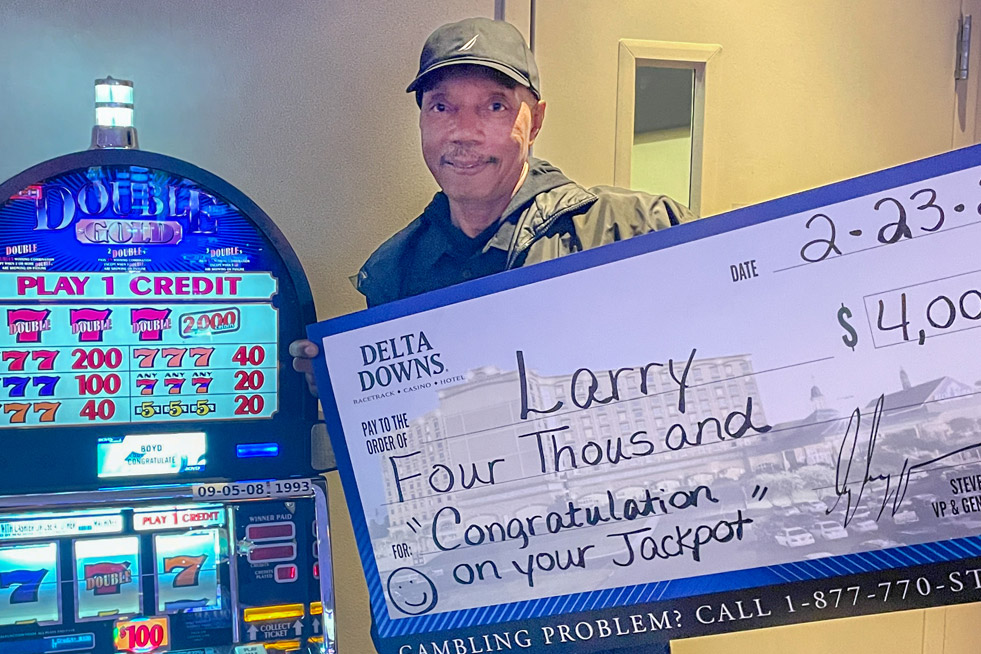 Jackpot Winner Larry H.