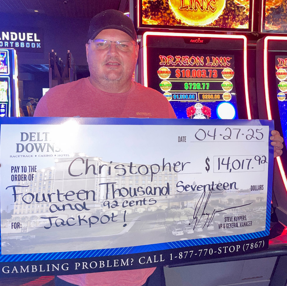 Winner Christopher T.