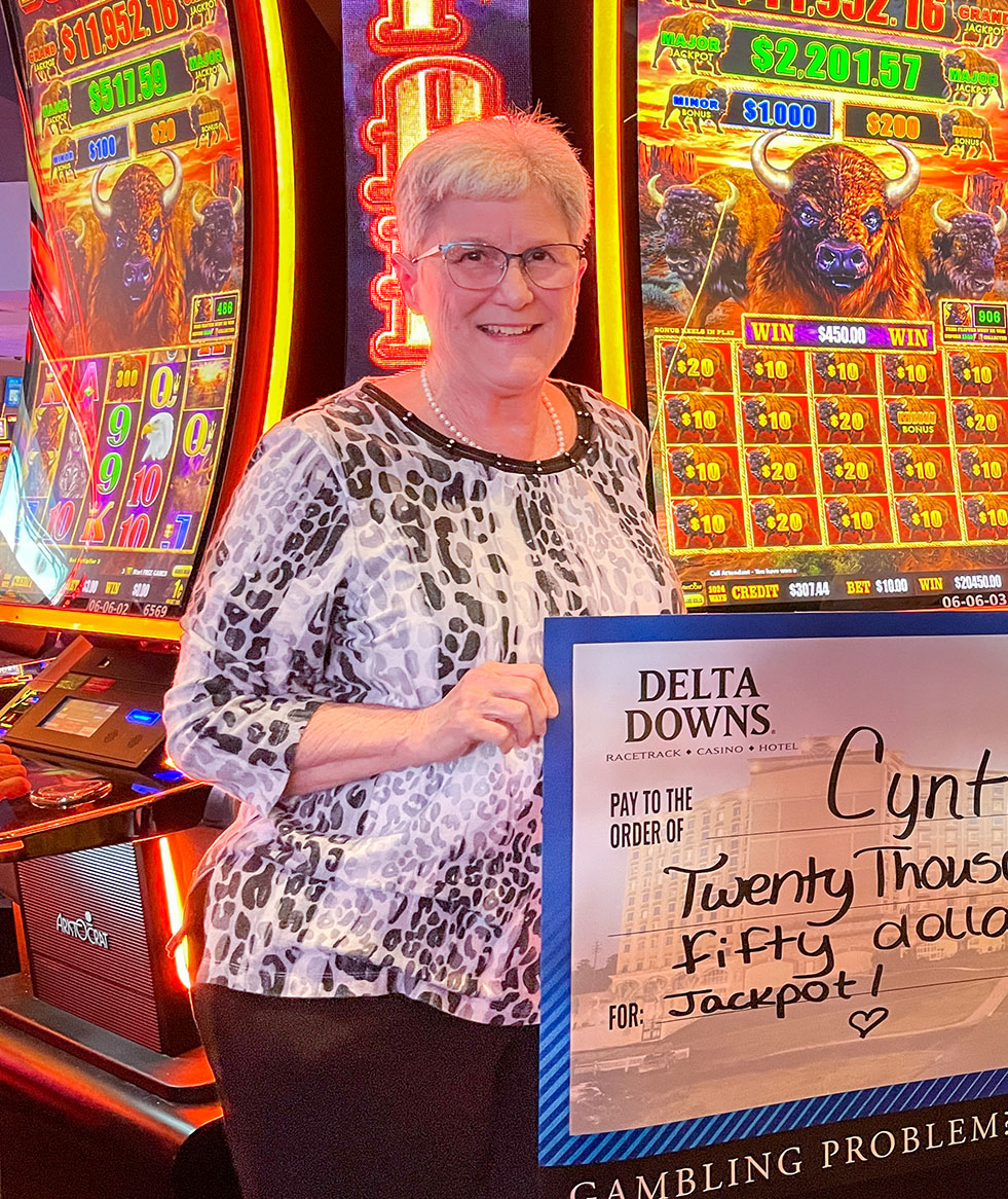 Jackpot Winner Cynthia C. $20,450