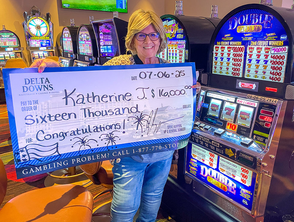 Jackpot Winner Katherine J. $16,000