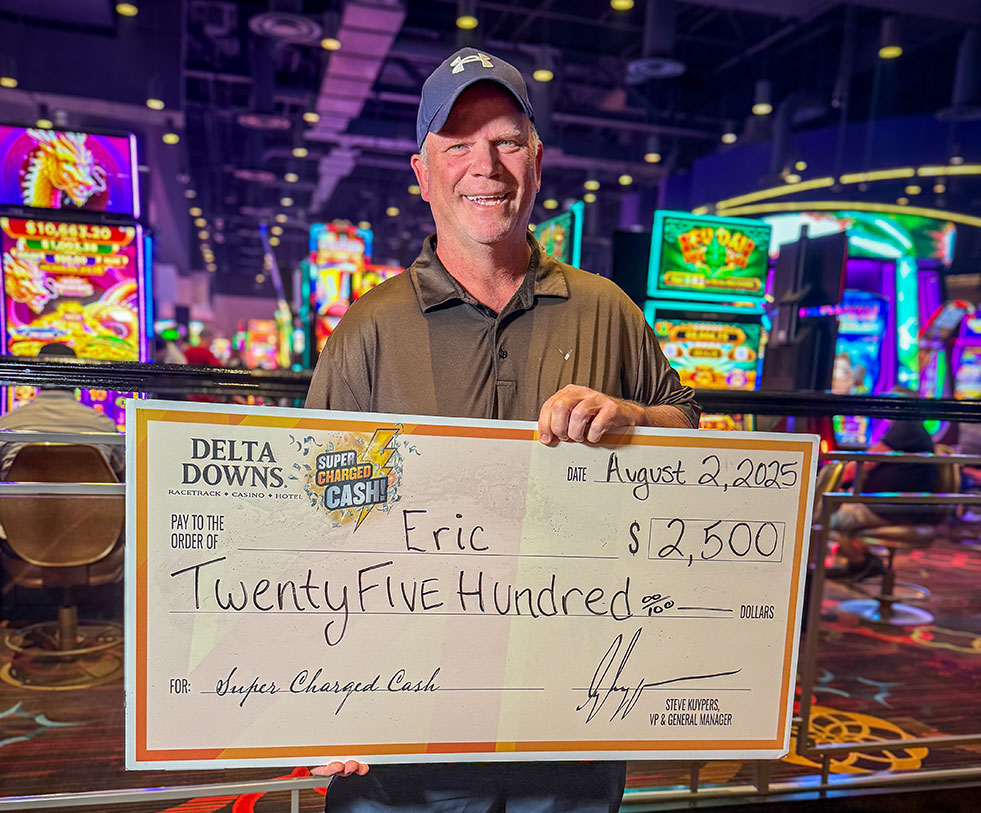 Jackpot Winner Eric P. $2,500