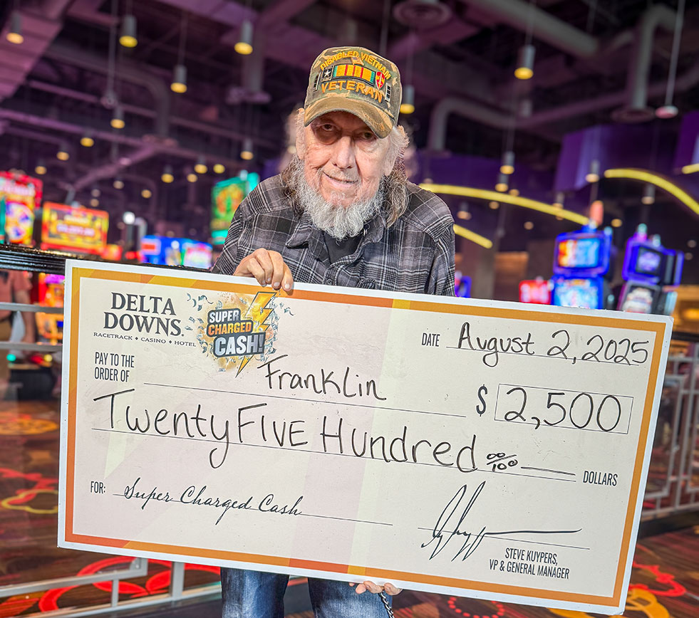 Jackpot Winner Franklin N. $2,500