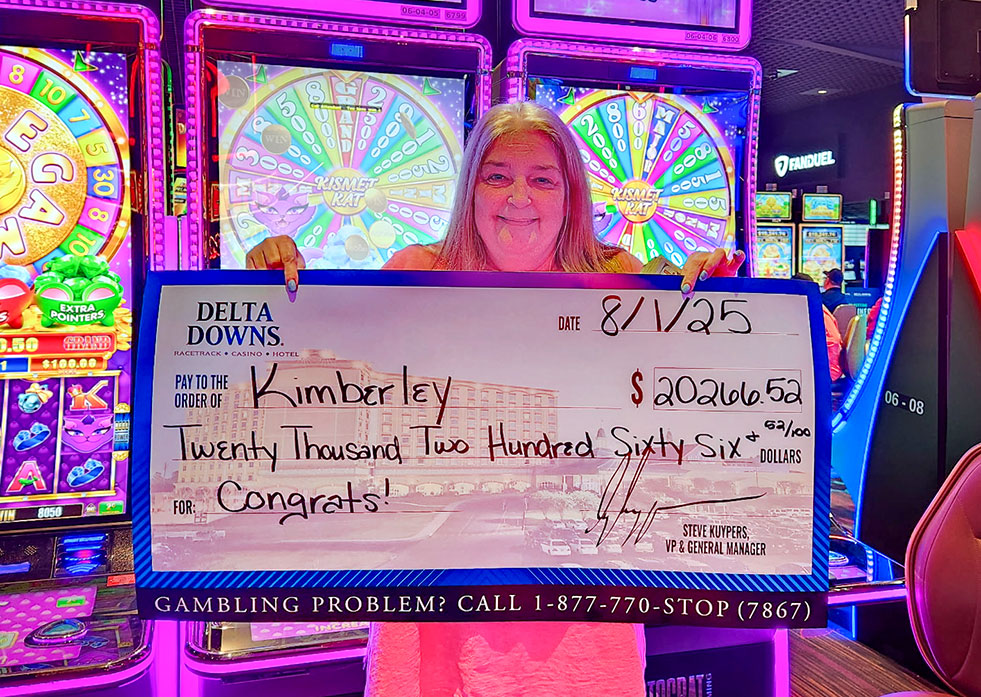 Jackpot Winner Kimberly B. $20,266