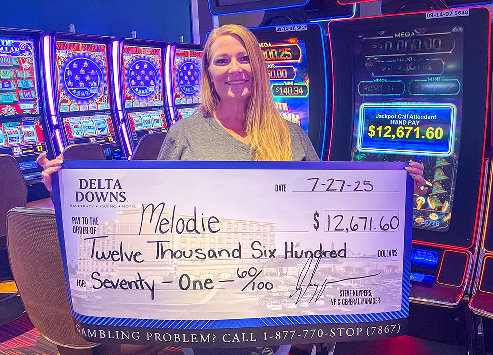 Jackpot Winner Melodie S. $12,671