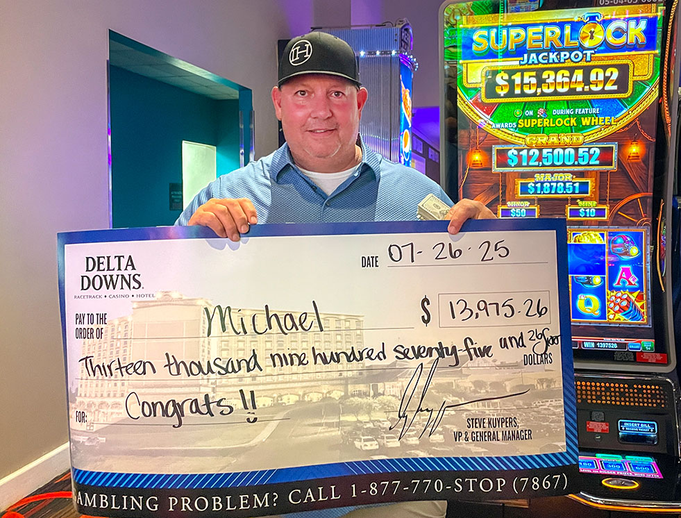 Jackpot Winner Michael S. $13,975