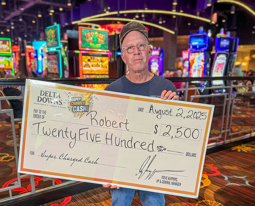 Jackpot Winner Robert H. $2,500