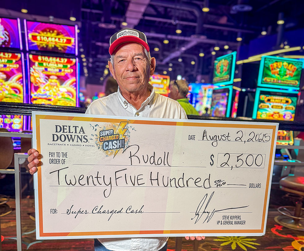 Jackpot Winner Rudoll P. $2,500