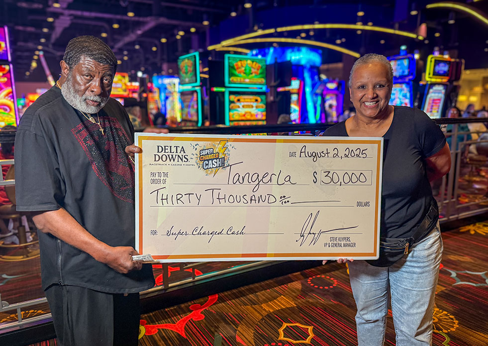Jackpot Winner Tangeria R. $30,000