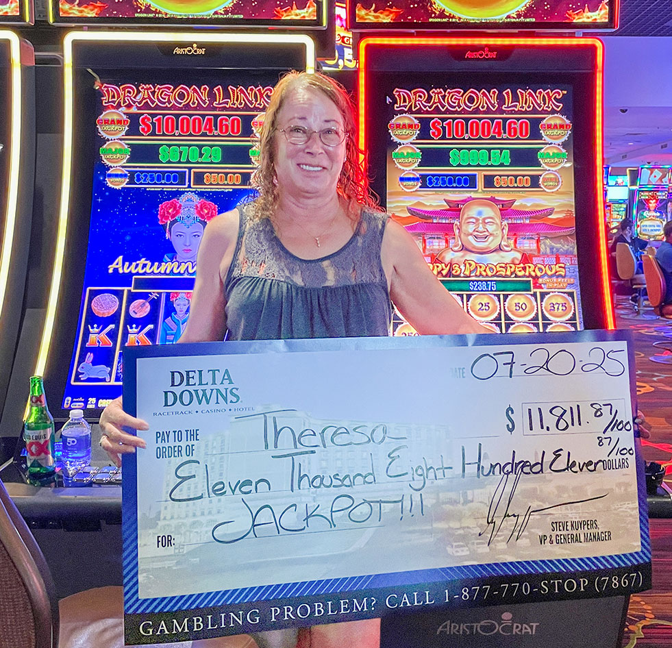 Jackpot Winner Theresa S. $11,811
