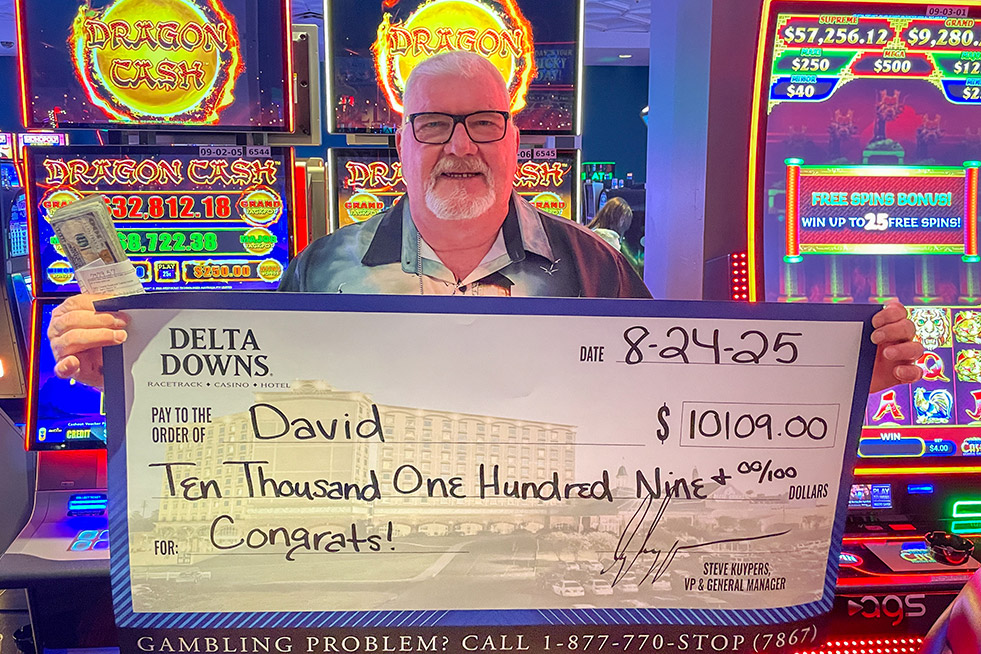 casino winner with check