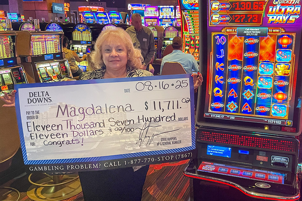 casino winner with check