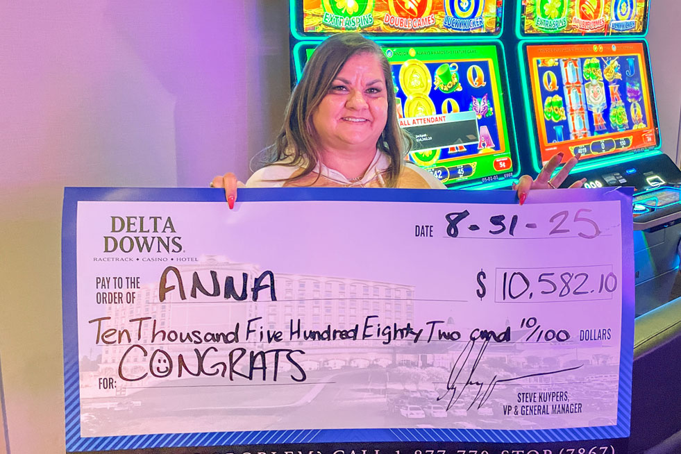 Jackpot Winner Anna R. $10,582