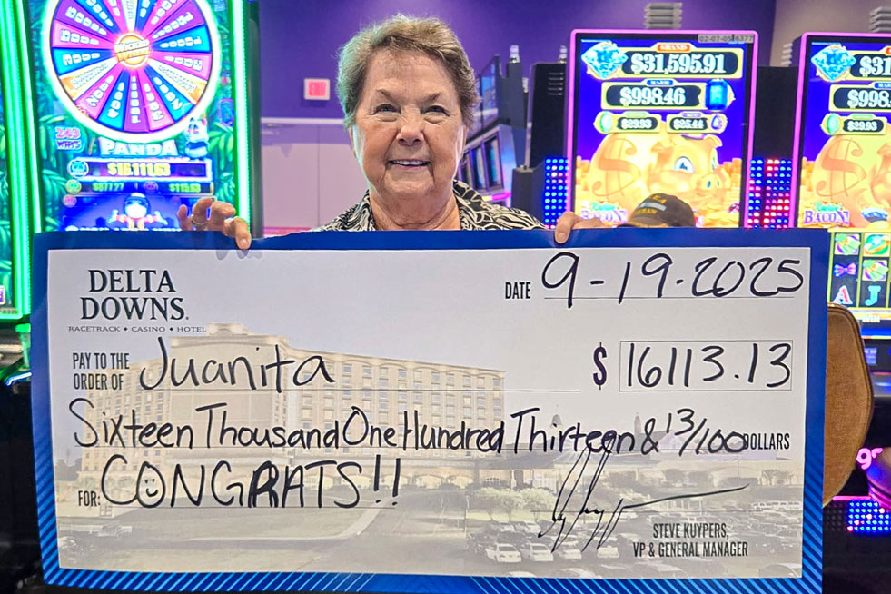 Jackpot Winner Juanita S. $16,113