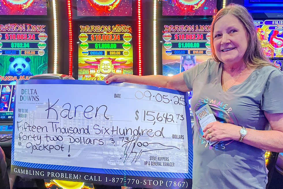 Jackpot Winner Karen S. $15,642