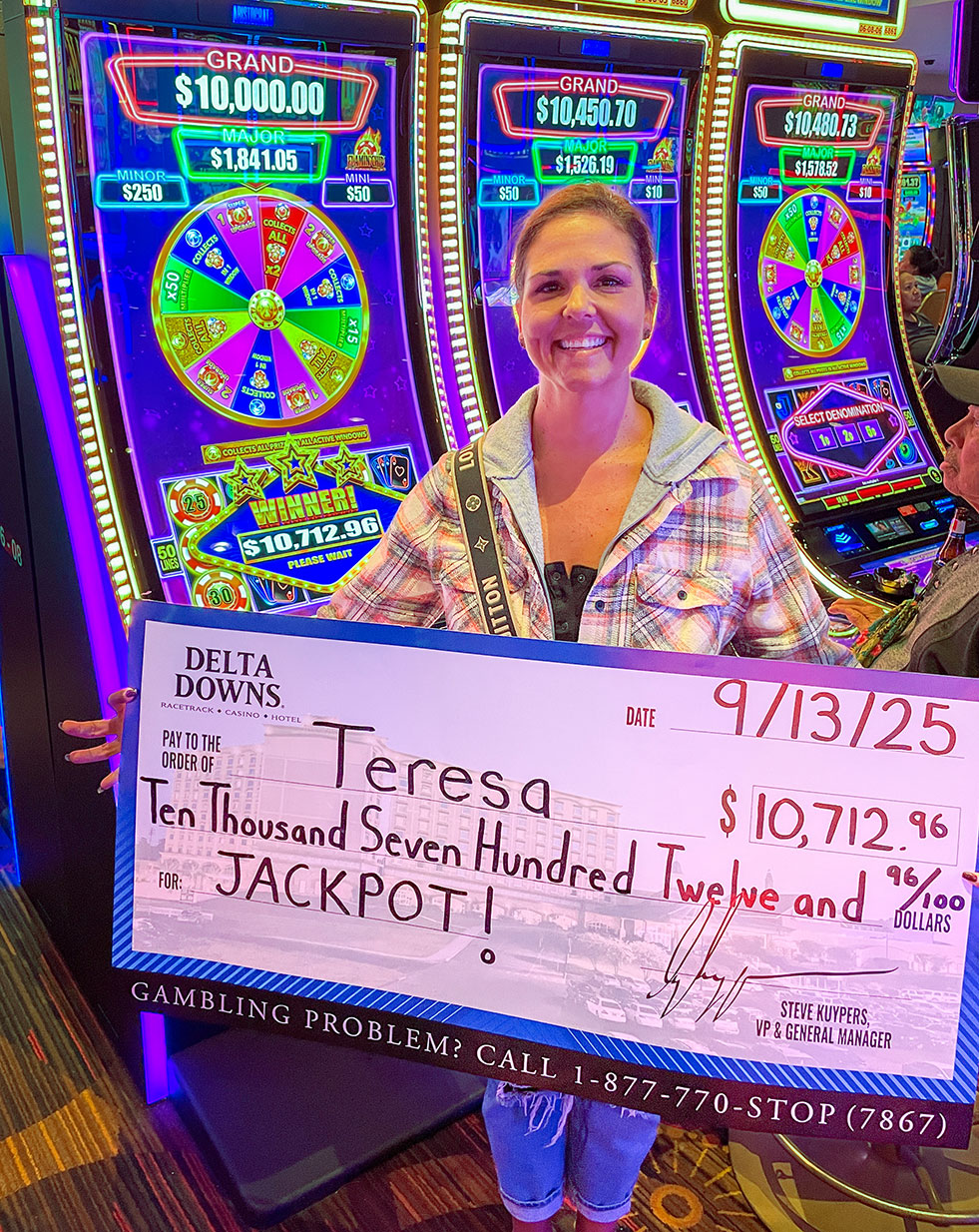 Jackpot Winner Teresa S. $10,712