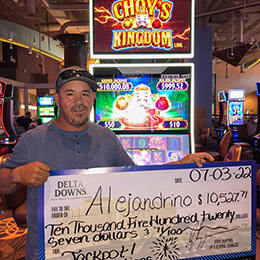 Alejandrino - Winner at Delta Downs