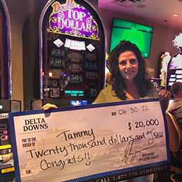Tammy - Winner at Delta Downs