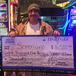 Severiano - Winner at Delta Downs