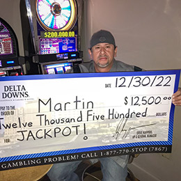 Martin - Winner at Delta Downs