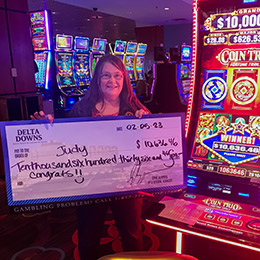 Judy - Winner at Delta Downs