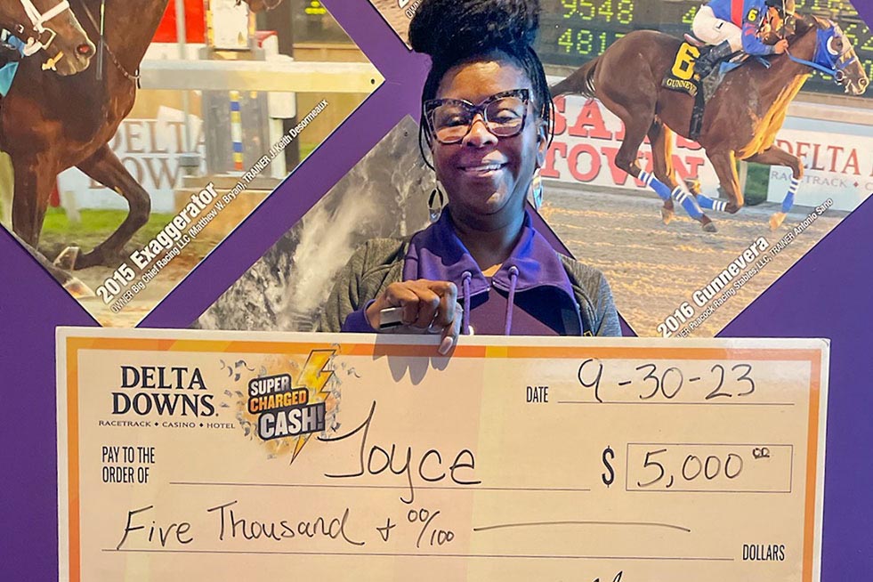 Winner Joyce J - $5,000