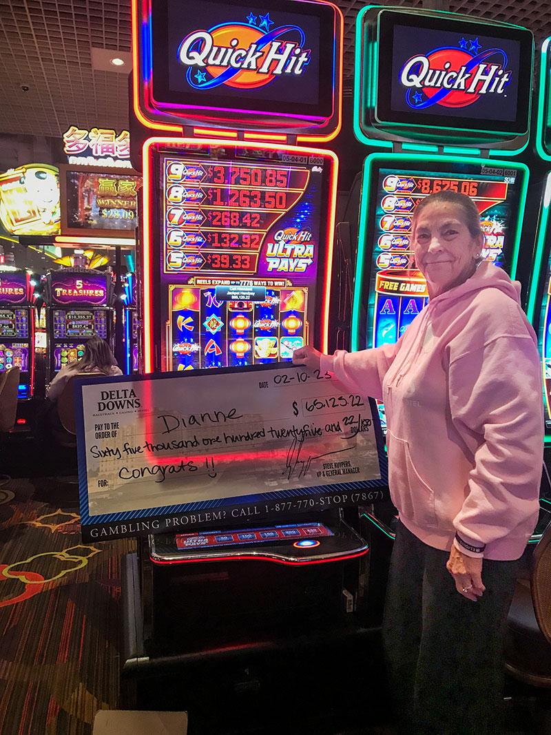 Diana T - Winner at Delta Downs