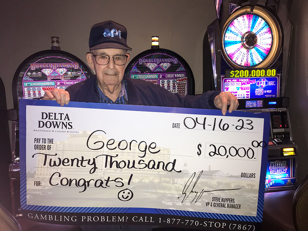 George G - Winner at Delta Downs