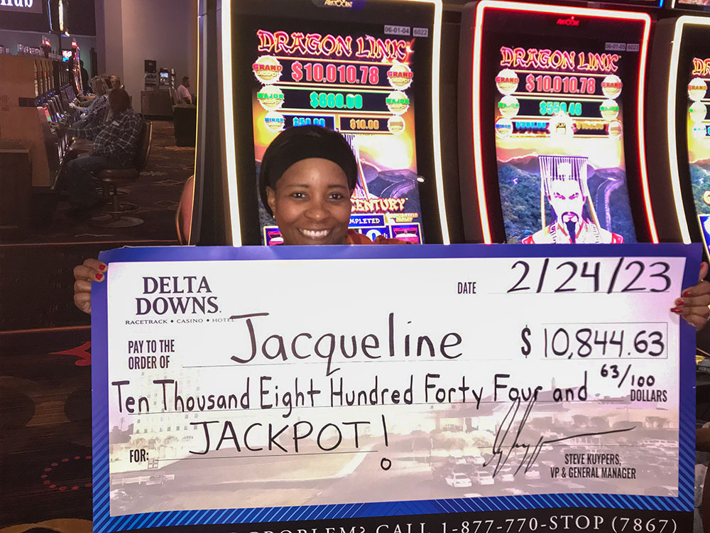 Jacqueline B - Winner at Delta Downs