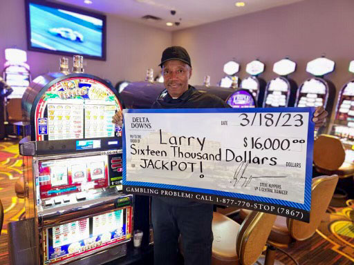 Larry H - Winner at Delta Downs