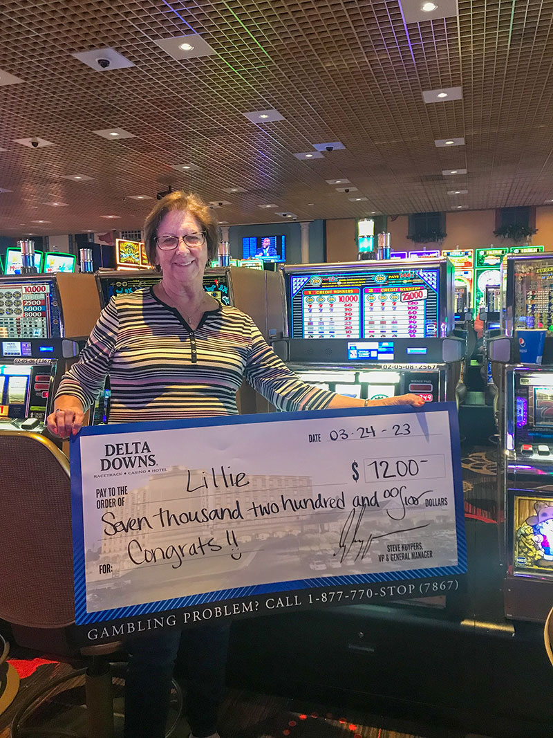 Lillie B - Winner at Delta Downs